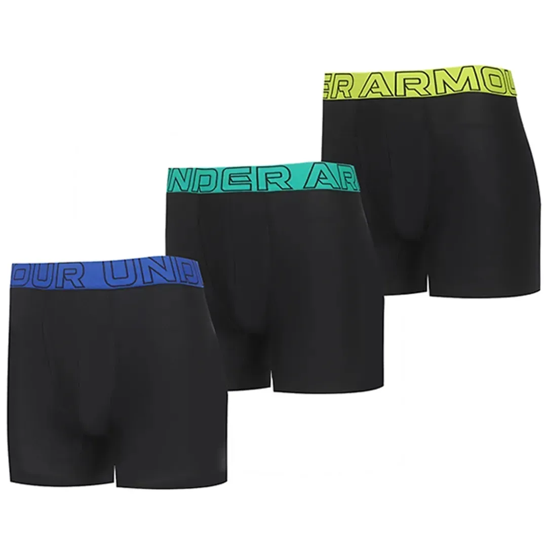 Труси-боксерки чоловічі Under Armour Performance Tech - Solid 6 3Pk (1383878-007)