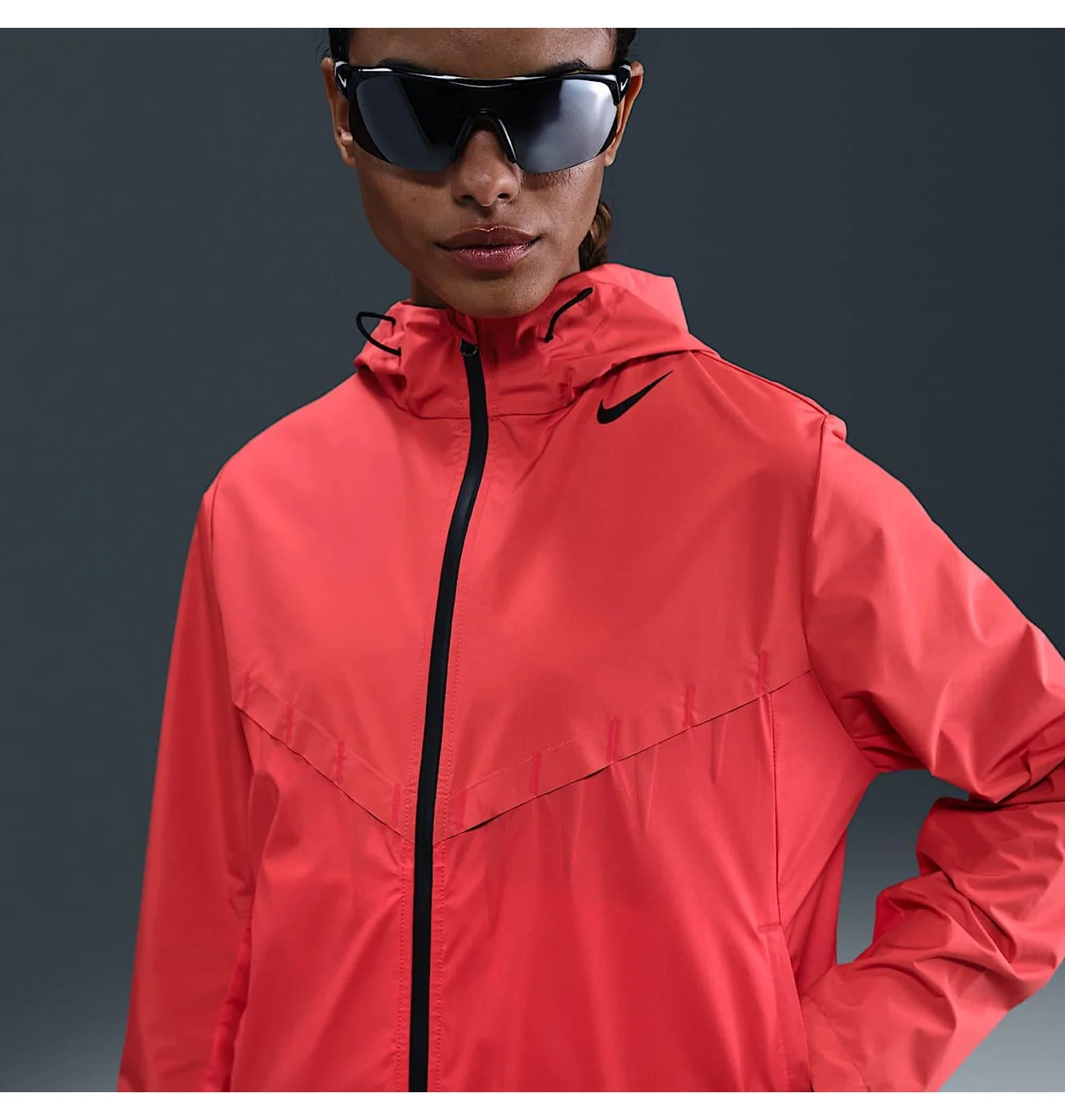 Вітровка жіноча Nike Aeroswift Aerogami Storm-Fit Red FZ3396-696
