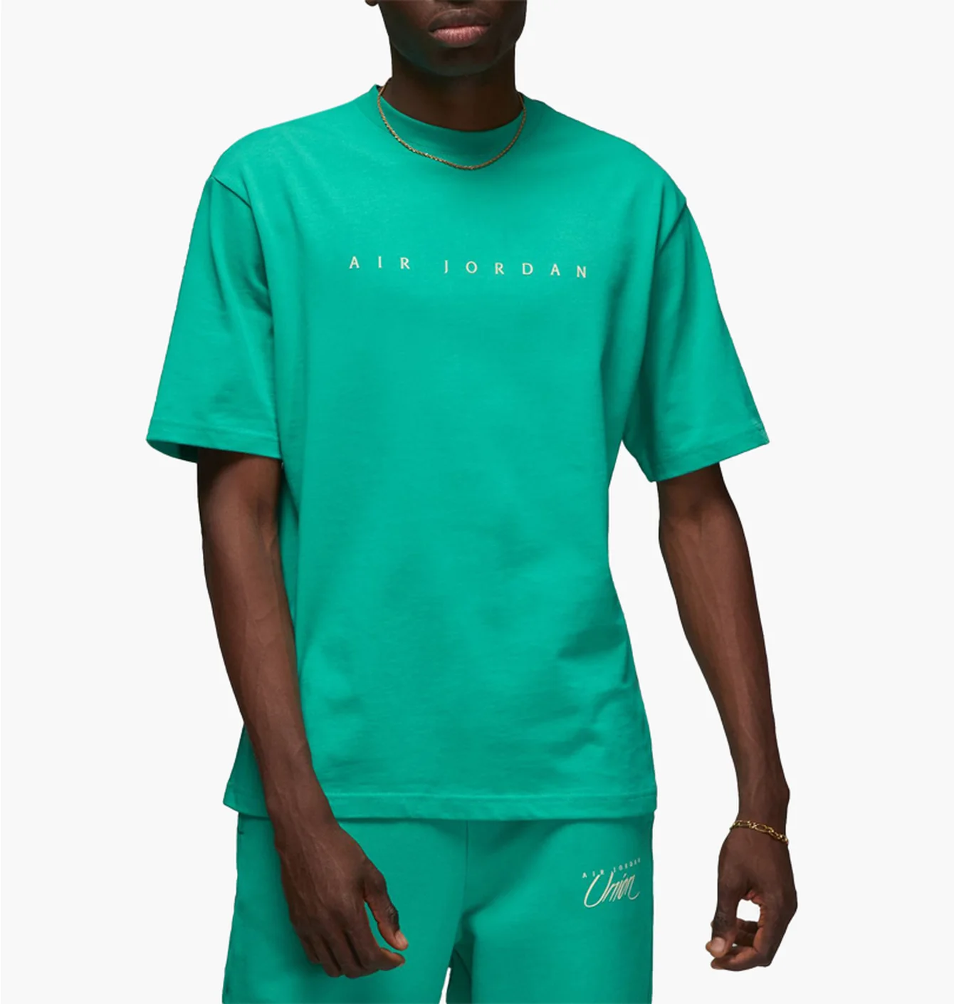 Футболка чоловіча Air Jordan T-Shirt X Union La Turquoise DV7343-348