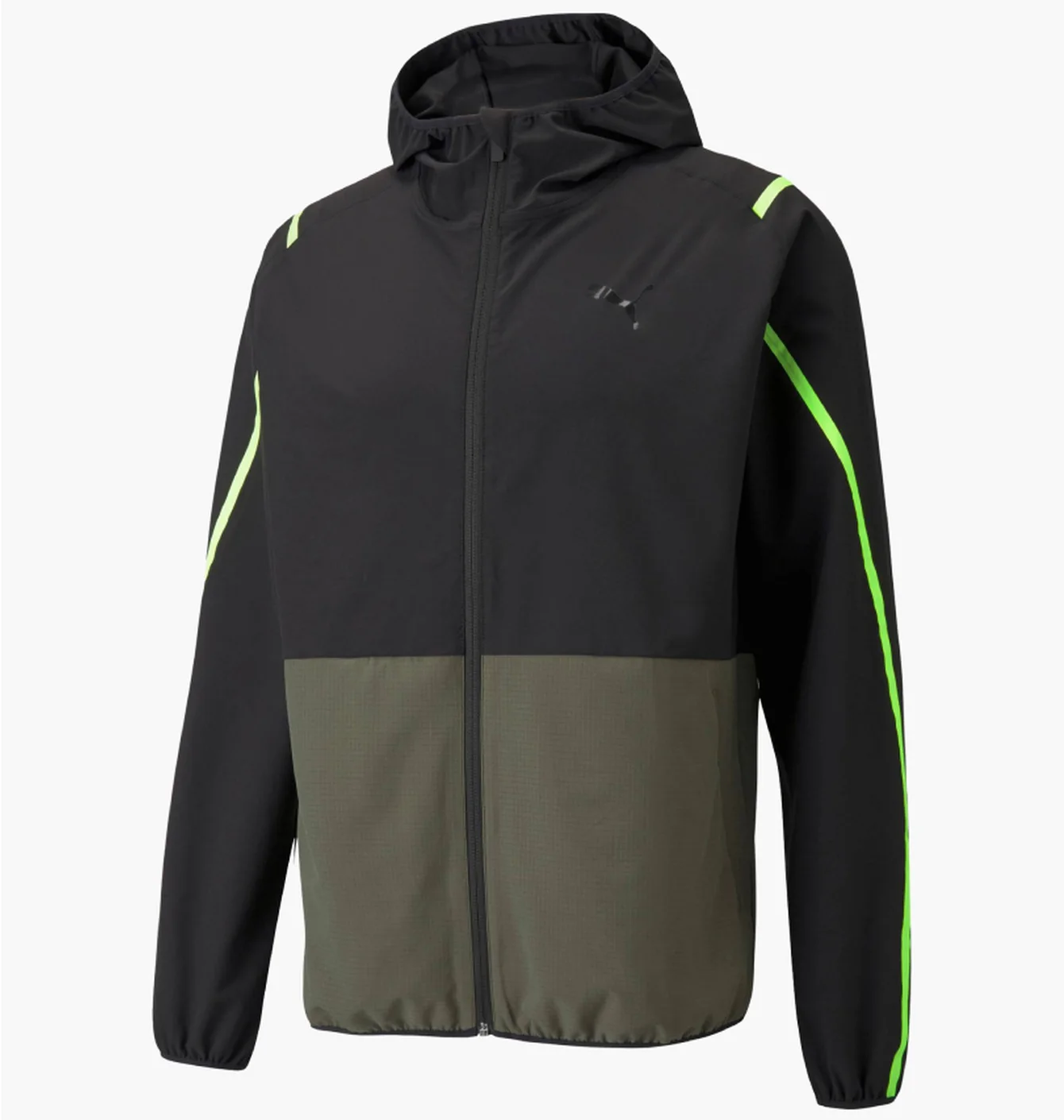 Вітровка чоловіча Puma Ultra Black/Olive 520875-44