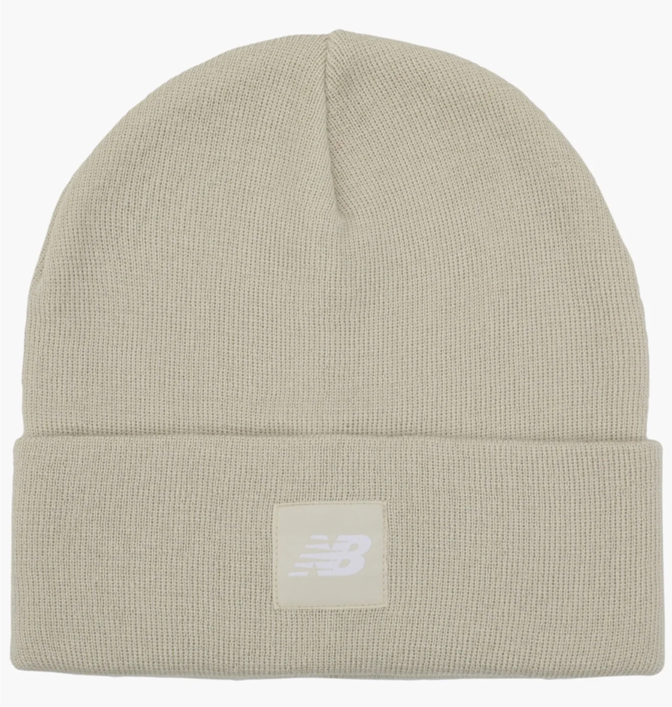 Шапка унісекс New Balance Cuffed Beanie Flying Logo Beige LAH13034TWF