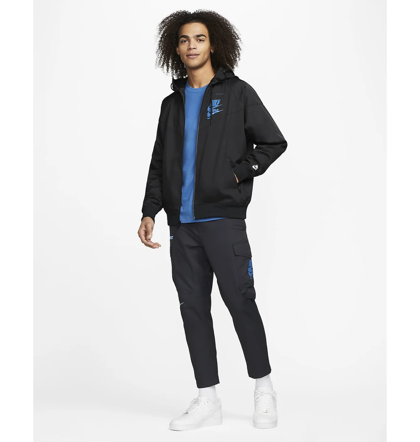 Вітровка чоловіча Nike M Nsw Spe+ Wvn Wr Jkt Mfta Black Dm6867-010