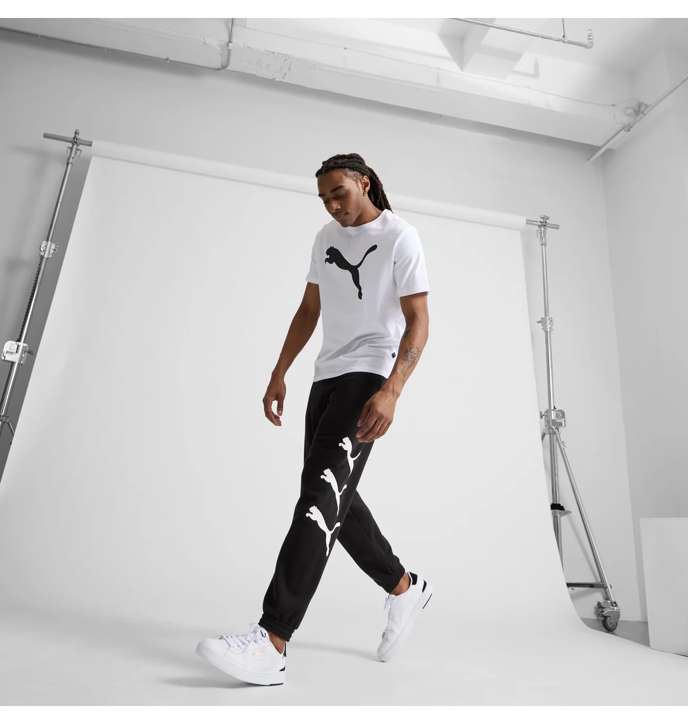 Футболка чоловіча Puma Essentials Big Cat White 678890-02