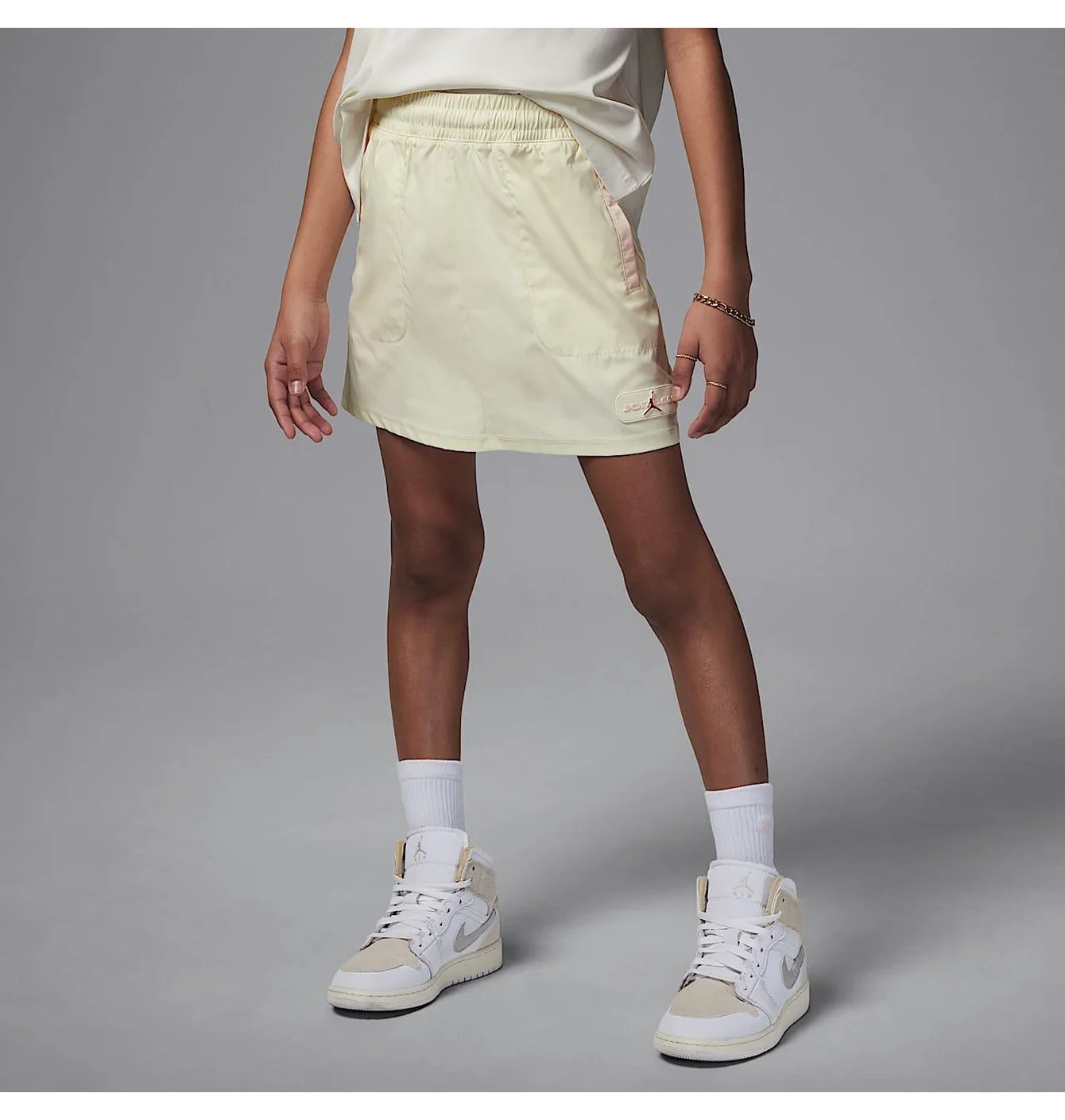 Спідниця дитяча Air Jordan Big Kids Crafted Utility Beige 45D695-W3Z