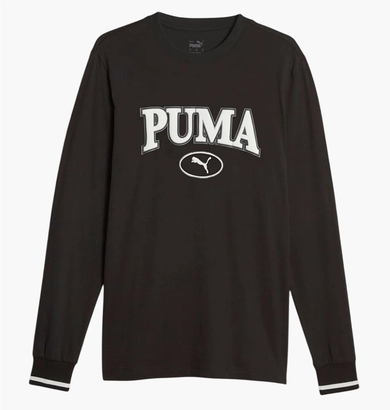 Лонгслів чоловічий Puma Squad Longsleeve Tee Black 676015-01