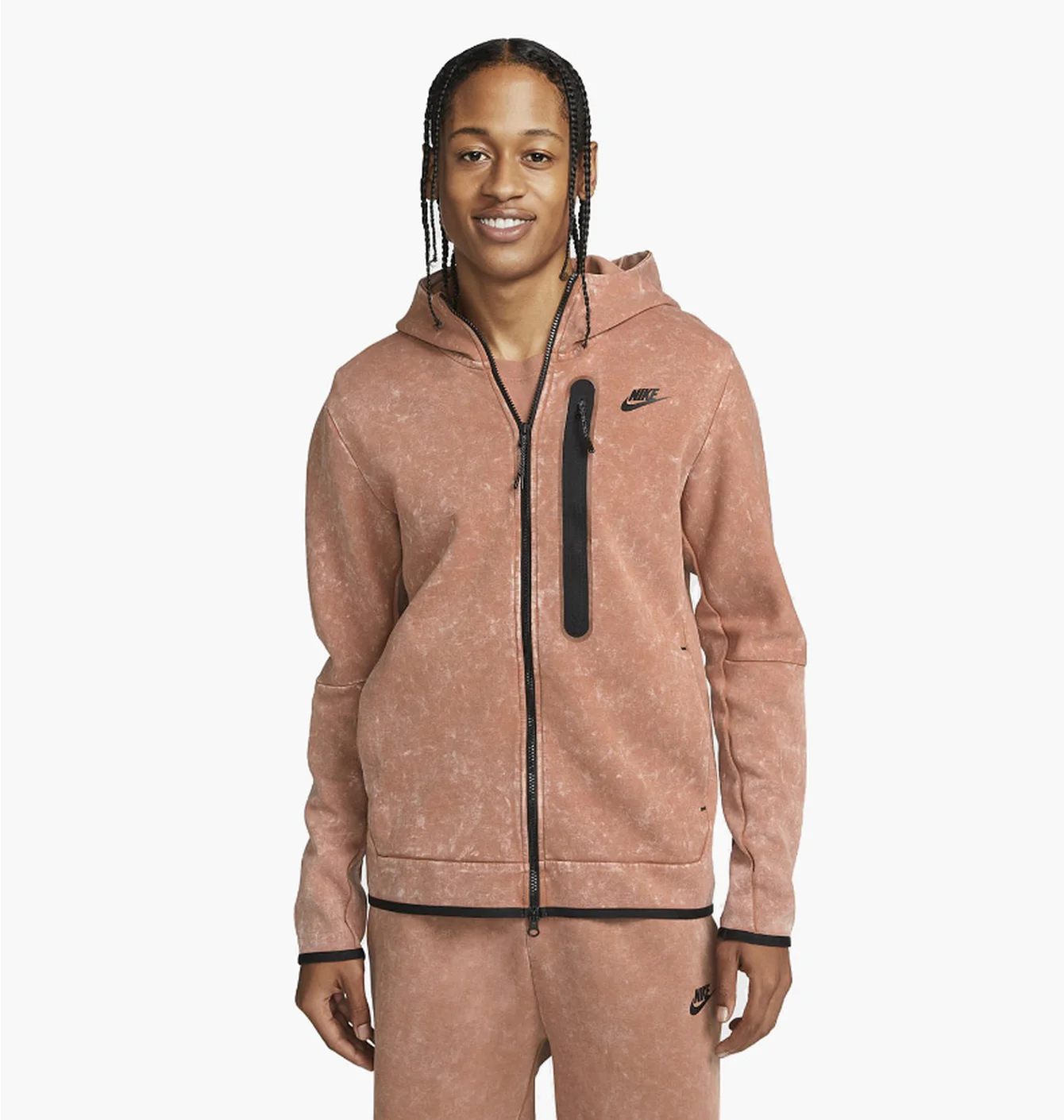 Худі Nike Tech Fleece кірпічне