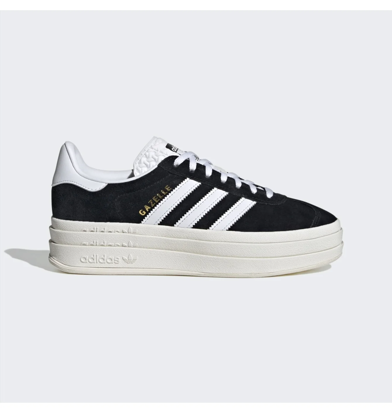 Adidas Gazelle Bold Core Black White