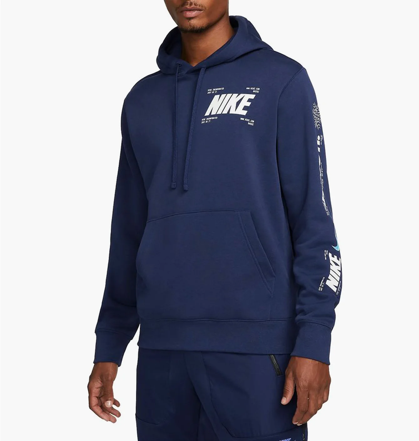 Nike Nsw Hoodie Si 3 Open Blue