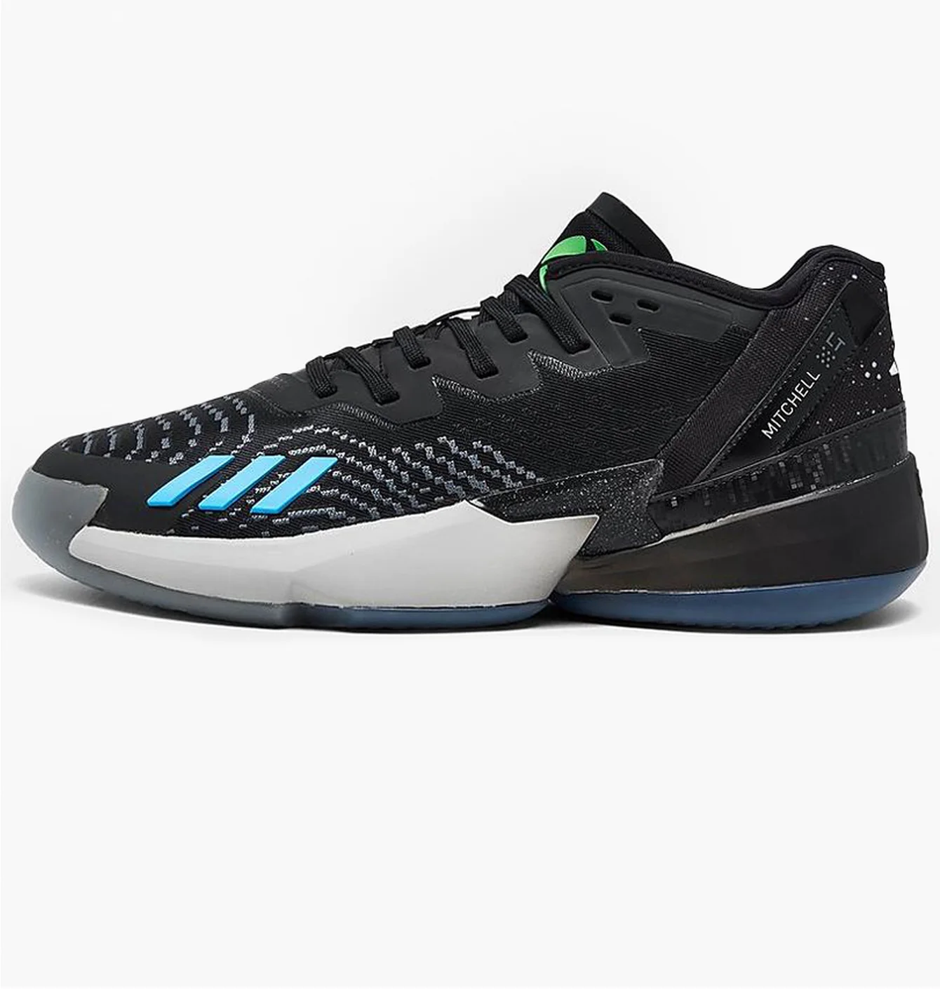 Кросівки унісекс Adidas D.O.N Issue #4 Basketball Shoes Black Hr0714