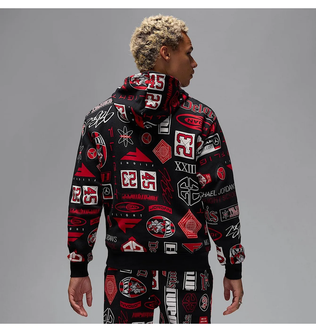 Худі чоловіче Air Jordan Essentials Printed Fleece Multi HM7254-010