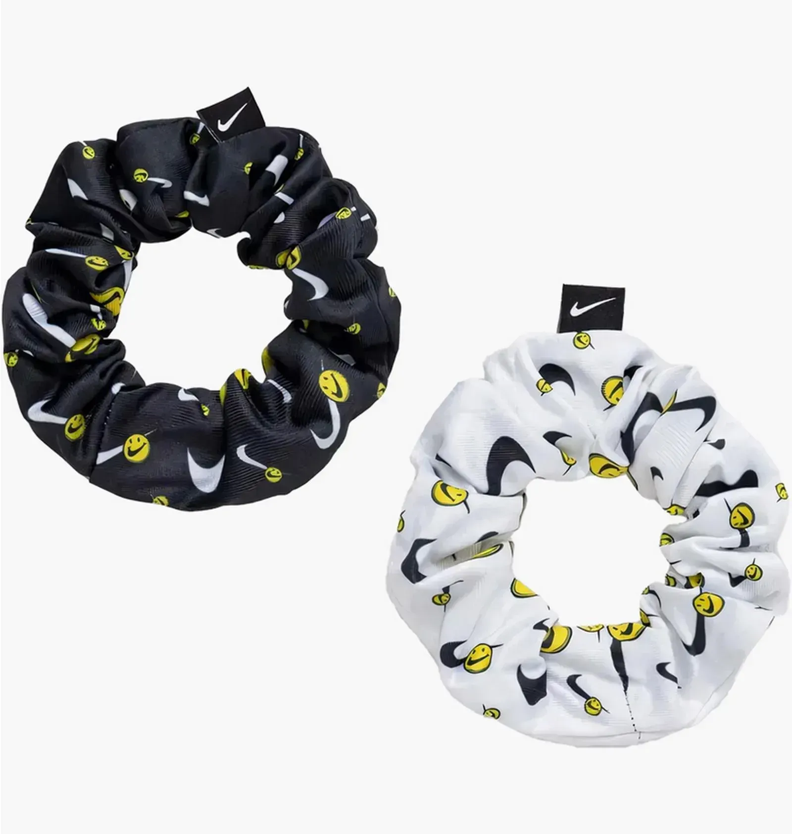Резинка для волосся Nike Gathered Hair Ties 2.0 2 Pk White/Opti Yellow/Black Osfm