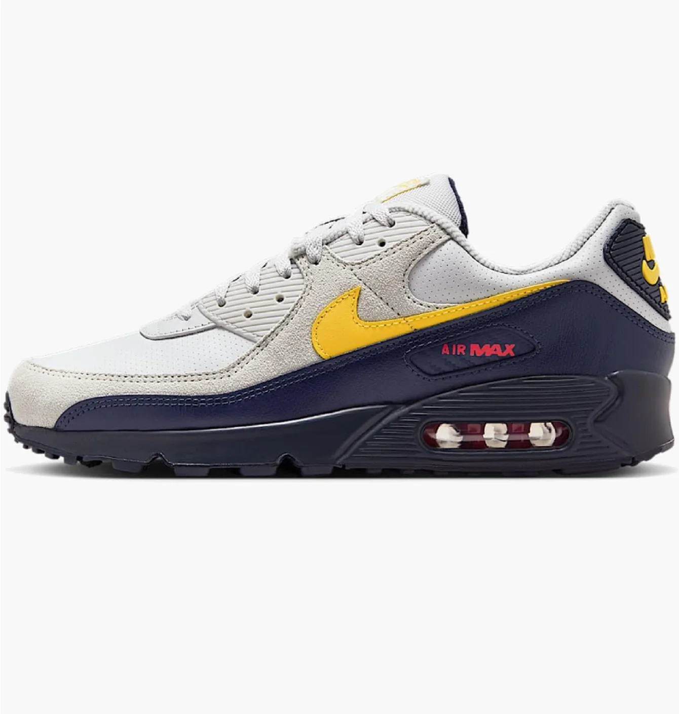 Кросівки чоловічі Nike Air Max 90 Grey/Black IF0670-001