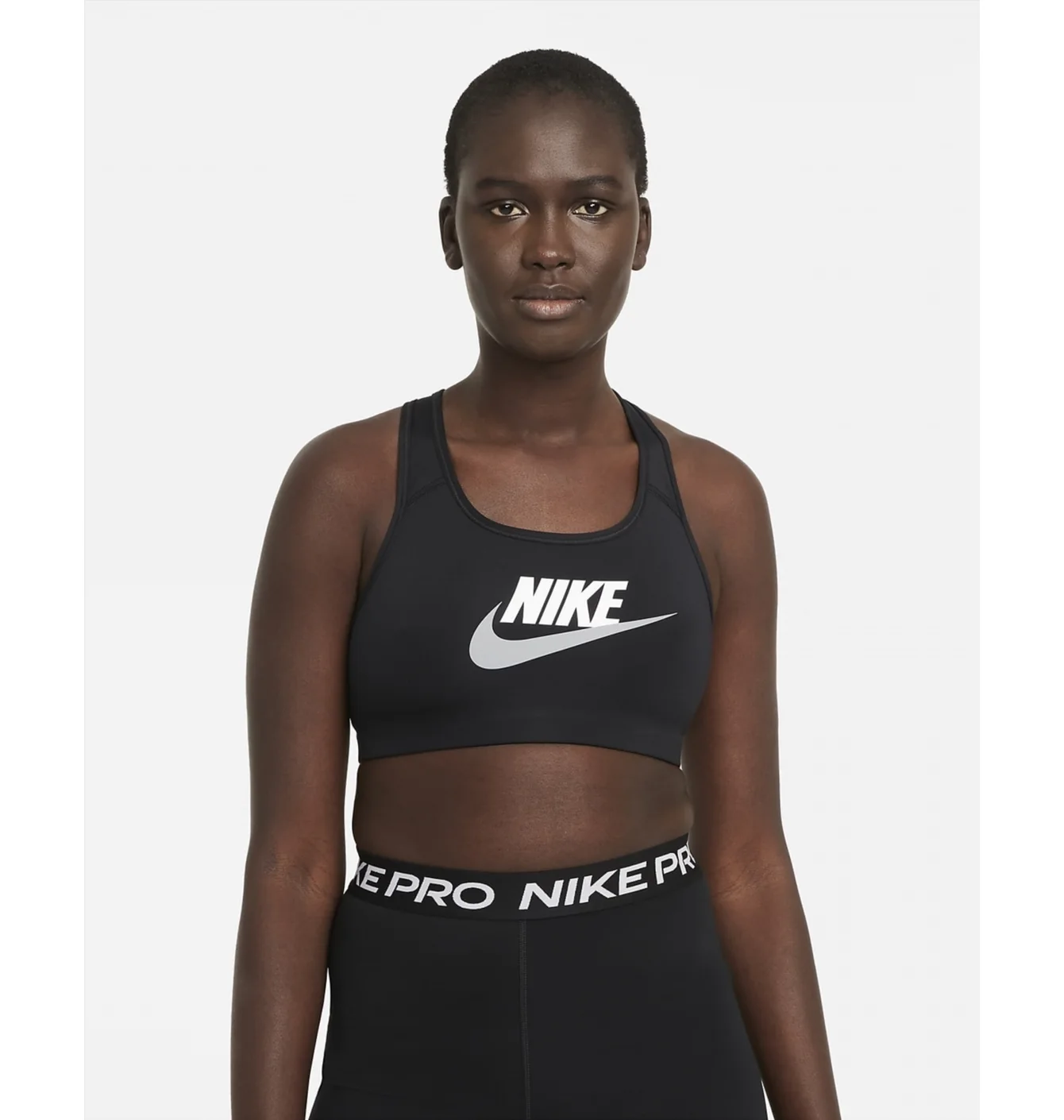 Топ жіночий Nike Dri-Fit Swoosh Black DM0579-010