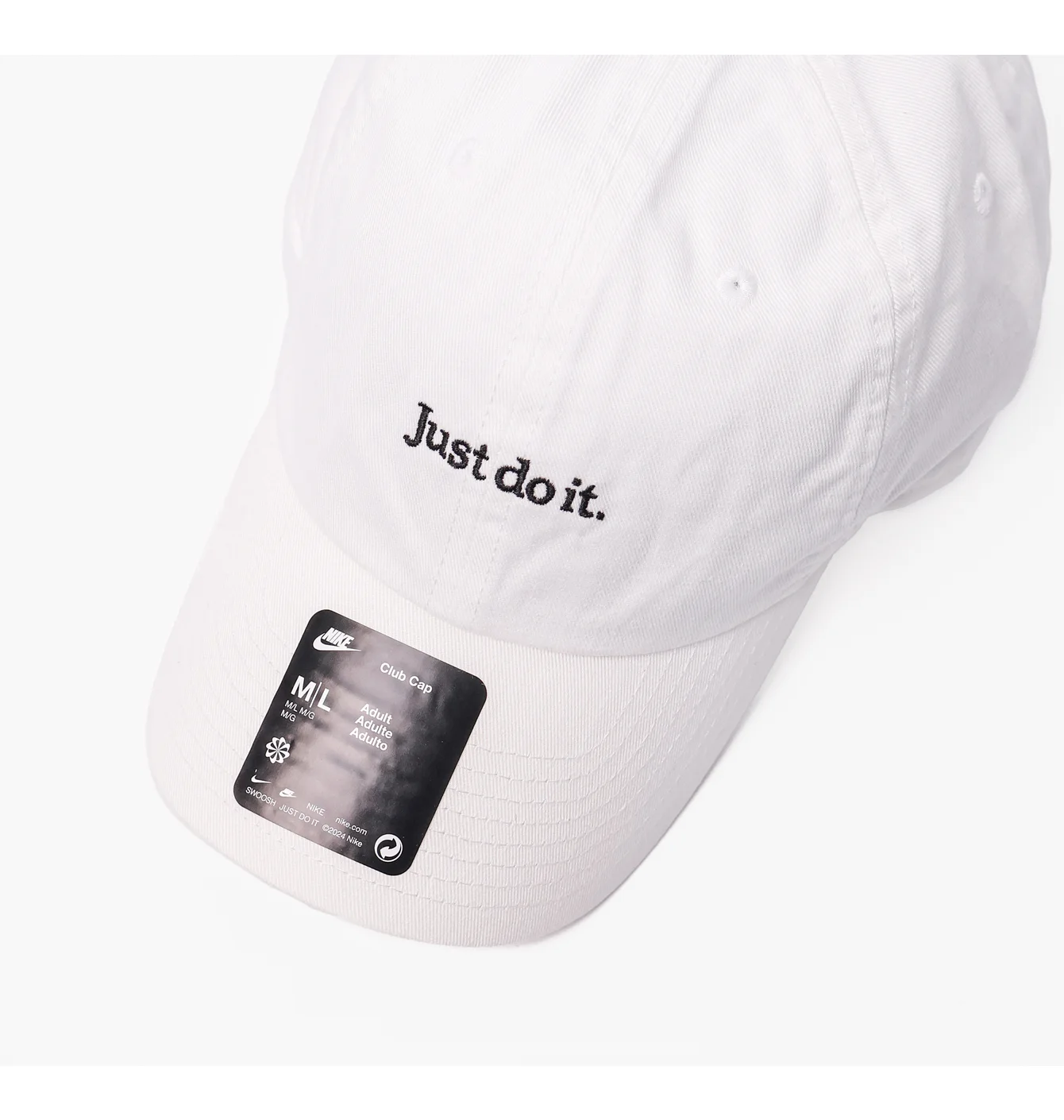 Кепка унісекс Nike U Club Cap U Cb Jdi L White FB5370-100