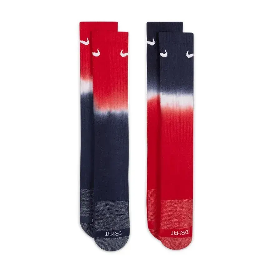 Nike Everyday Plus Cushioned sock in multi color 2 pack