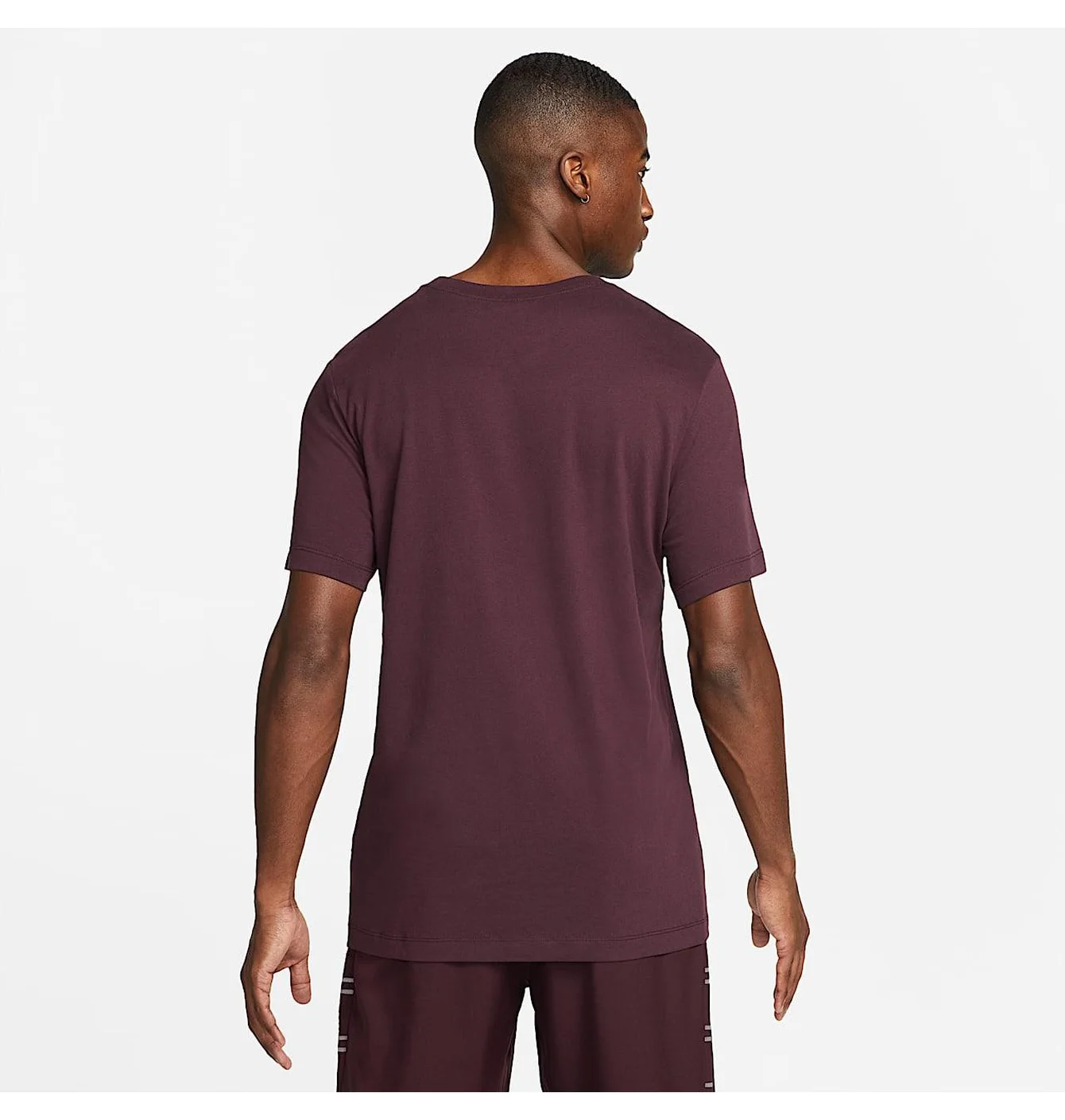 Футболка чоловіча Nike Dri Fit Run Division Running Tee Bordo DM5387-652