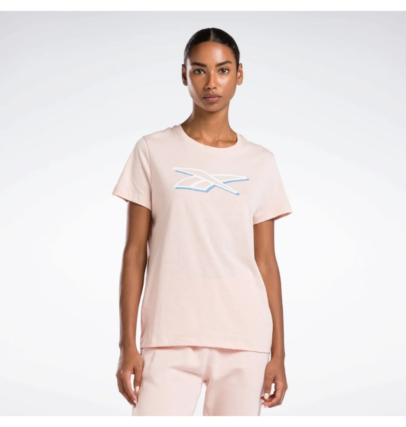 Футболка reebok бежева