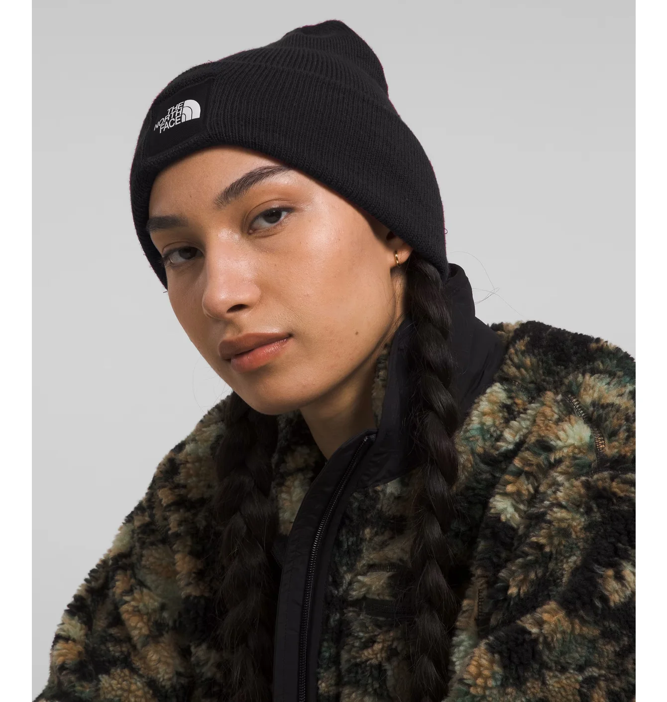Шапка жіноча The North Face Big Box Beanie Black NF0A85CWJK3