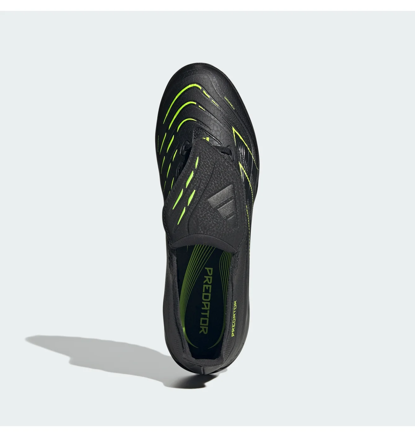 Сороконіжки чоловічі Adidas Predator League Fold-Over Tongue Turf Black JQ1073