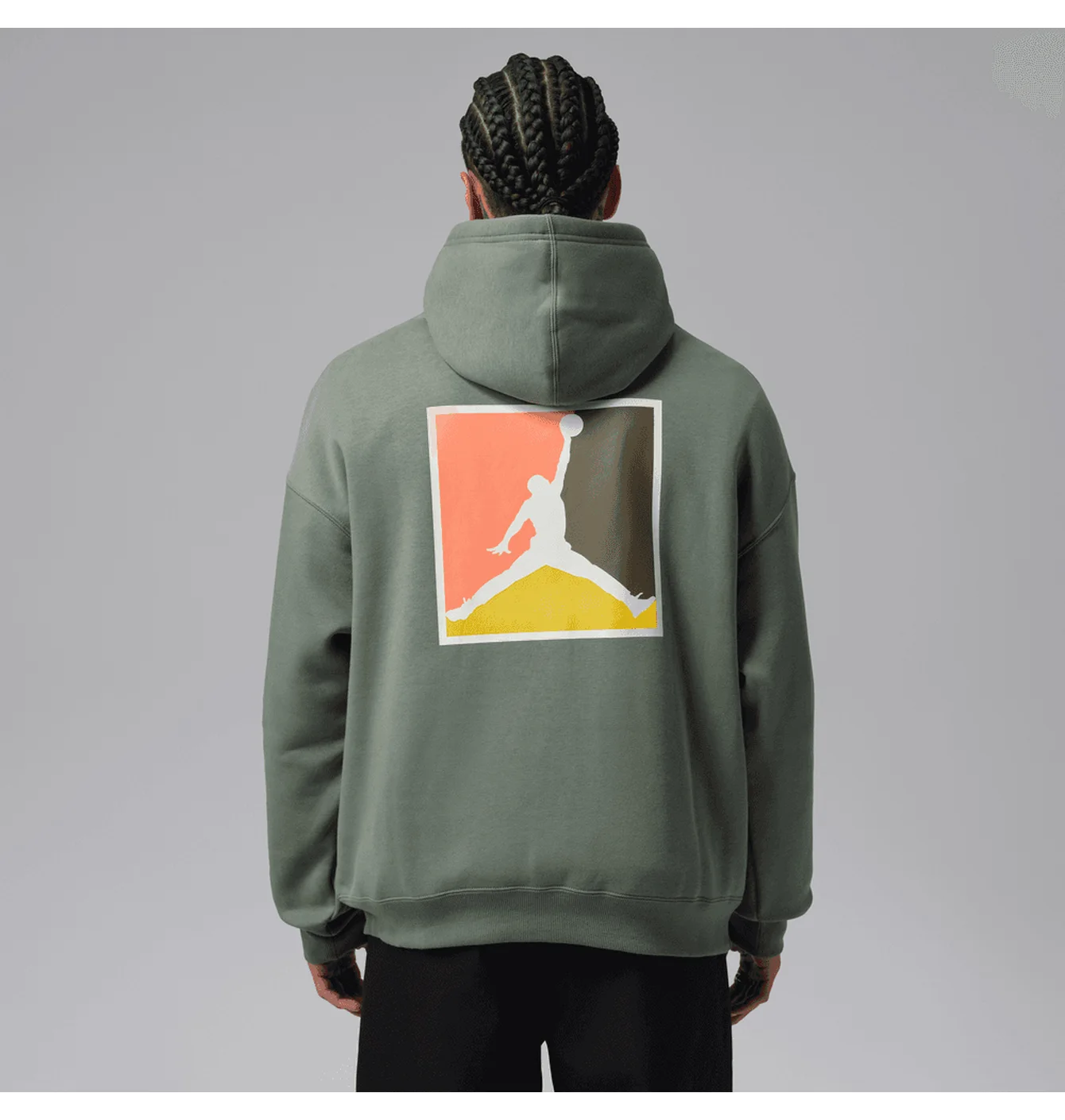 Худі чоловіче Air Jordan Brooklyn Fleece Green HV0544-351
