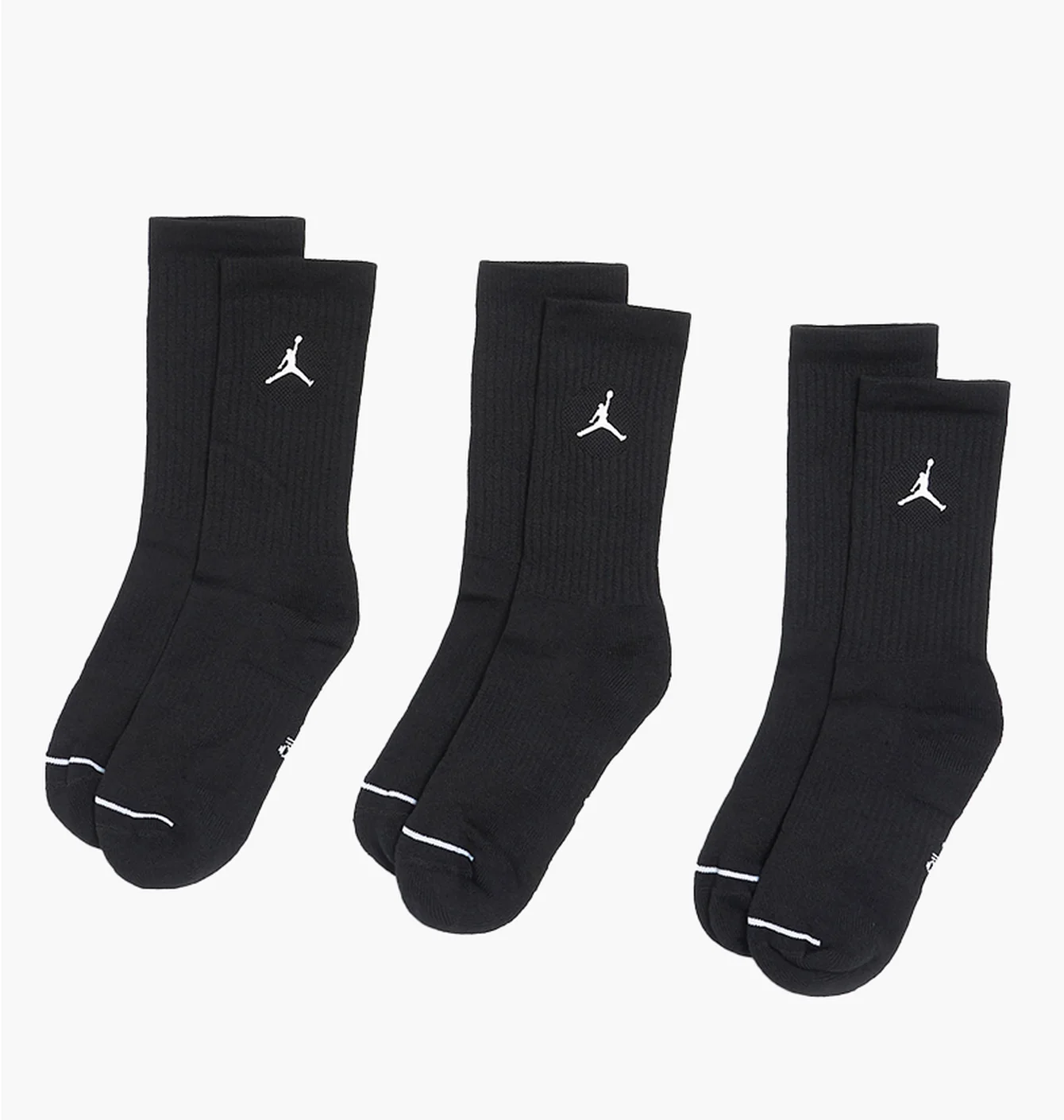JORDAN U ED CUSH POLY CREW 3PR 144