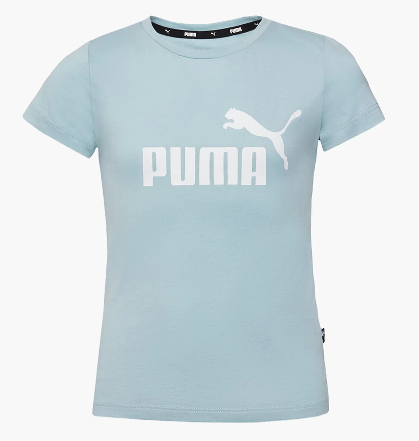 Футболка жіноча Puma Ss Ess Logo Tee G Turquoise 587029-23
