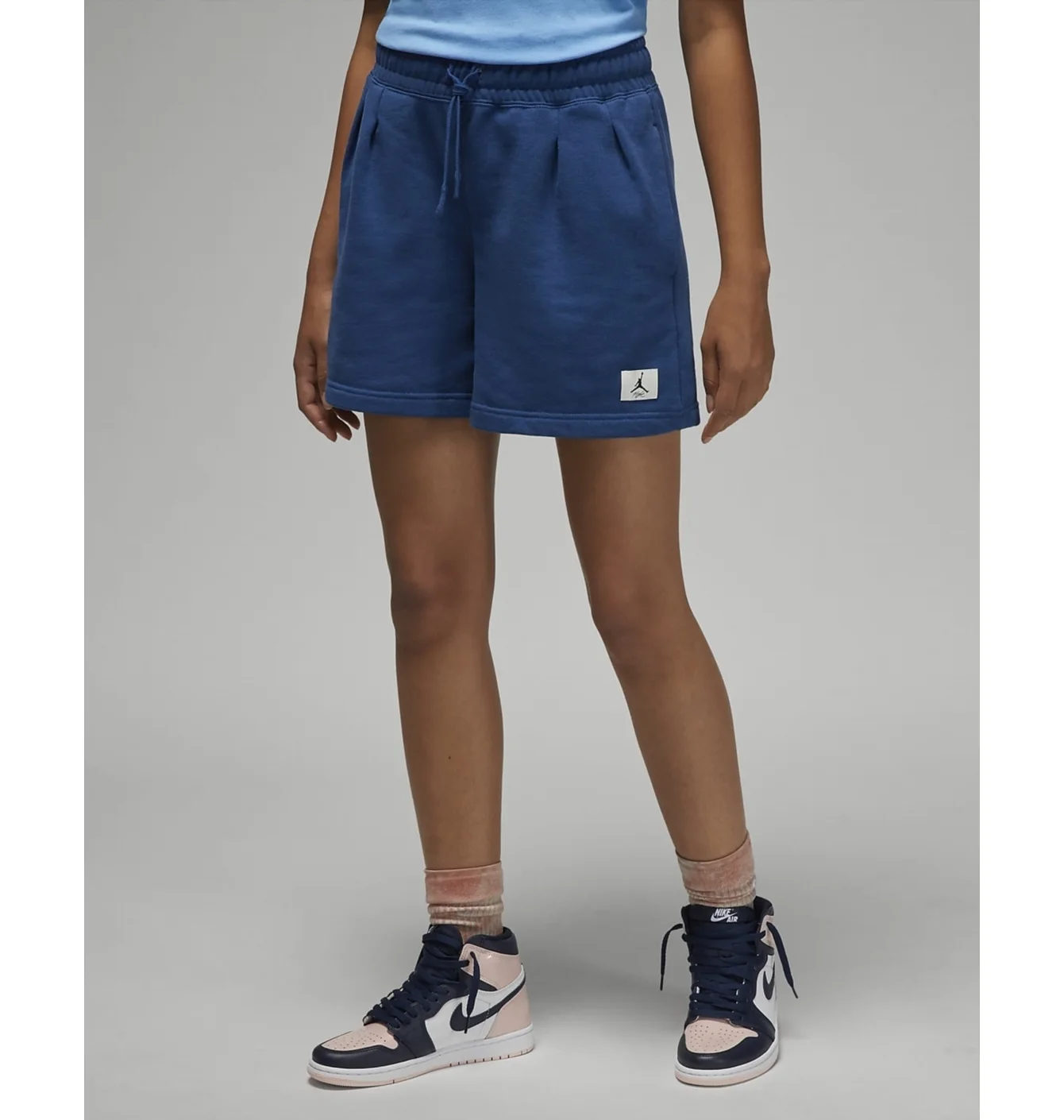 Шорти жіночі Air Jordan Flight WomenS Fleece Shorts Blue DQ4611-493