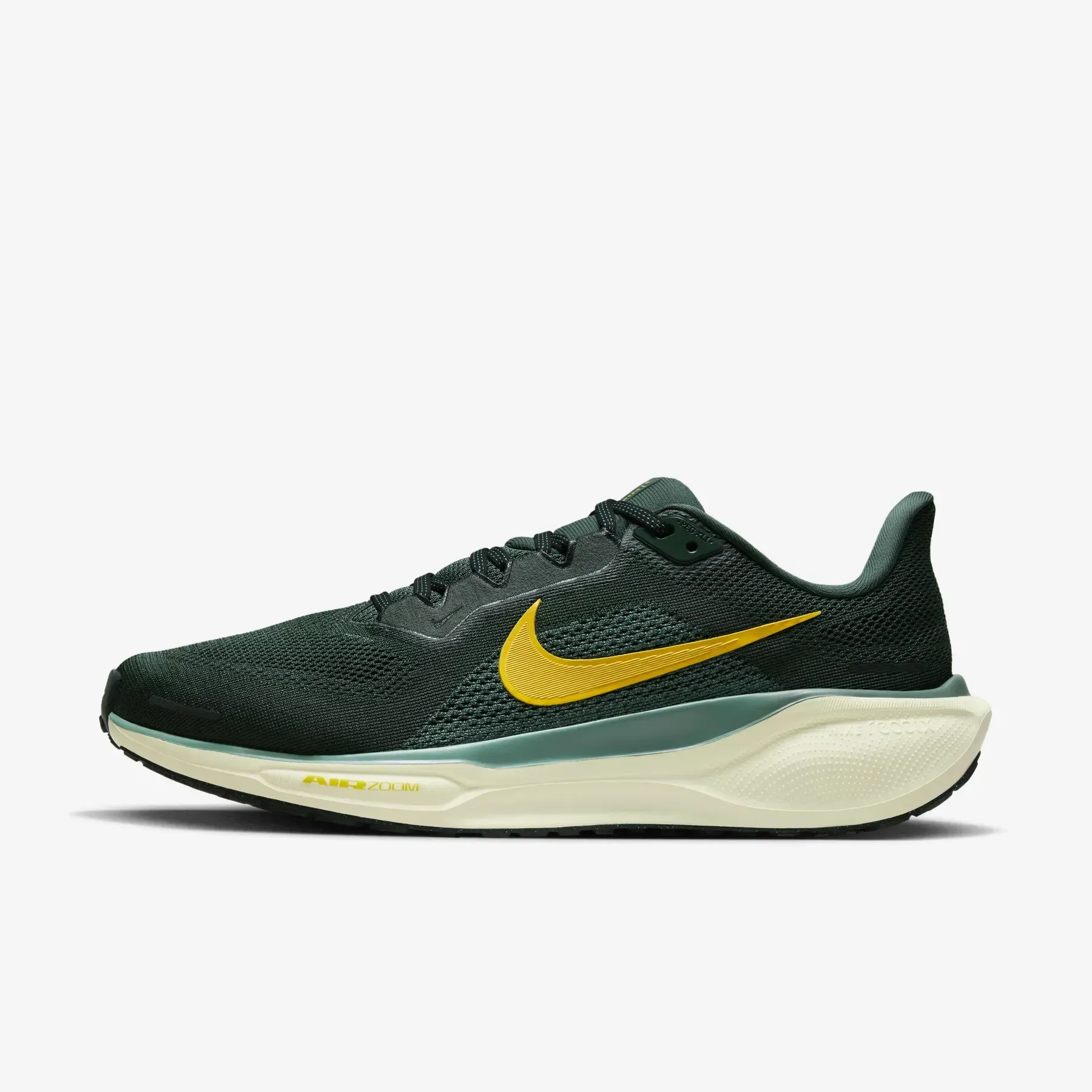 Nike Running Air Zoom Pegasus 41 sneakers in green and yellow