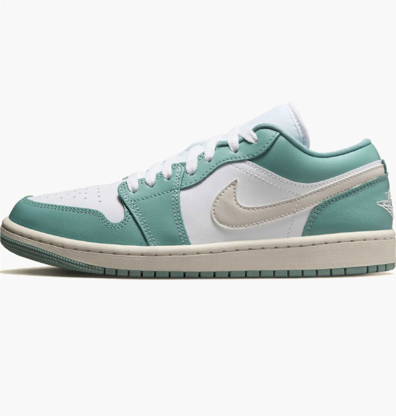 Кросівки жіночі Air Jordan 1 Low Turquoise/White DC0774-138