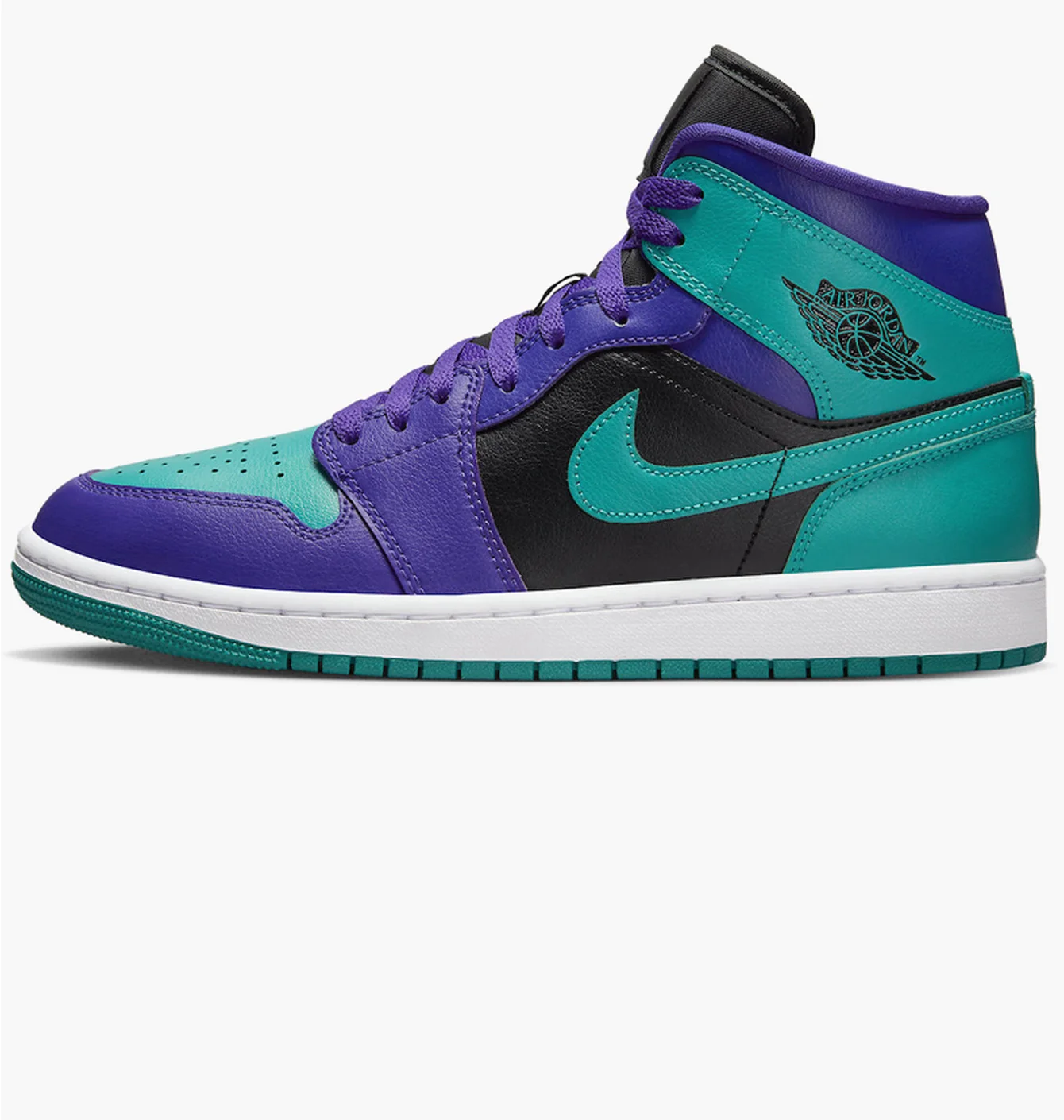 Jordan 1 Mid Black Grape (W)