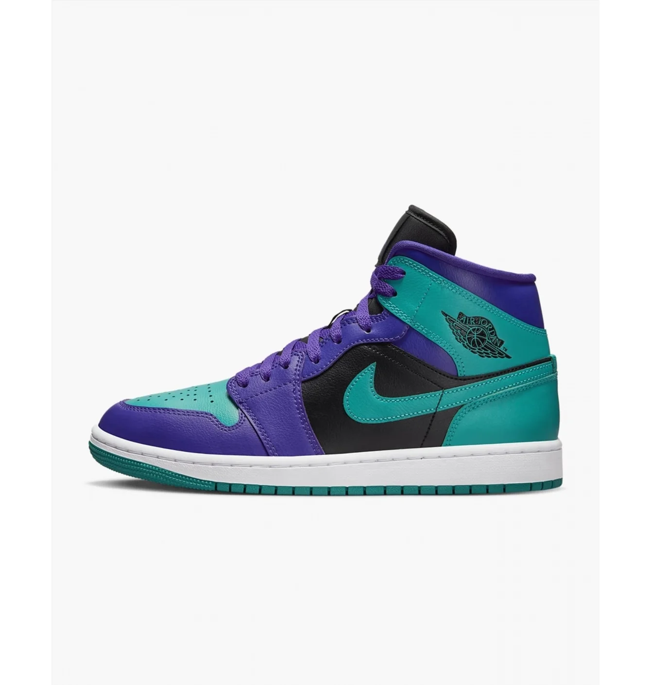 Jordan 1 Mid Black Grape (W)