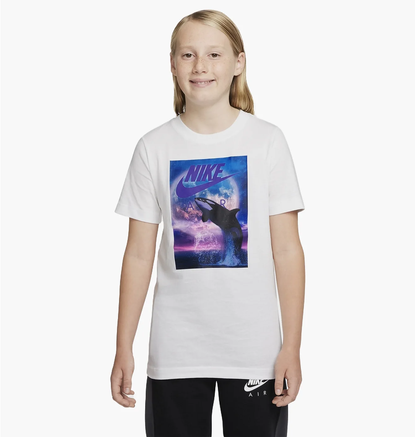 Футболка дитяча Nike Big Kids (Boys) T-Shirt White Do1814-100