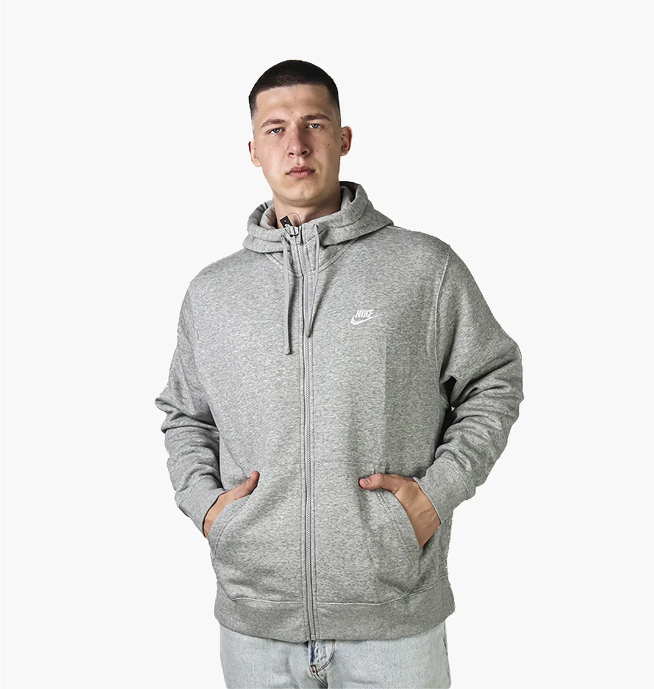 M NSW CLUB HOODIE FZ BB