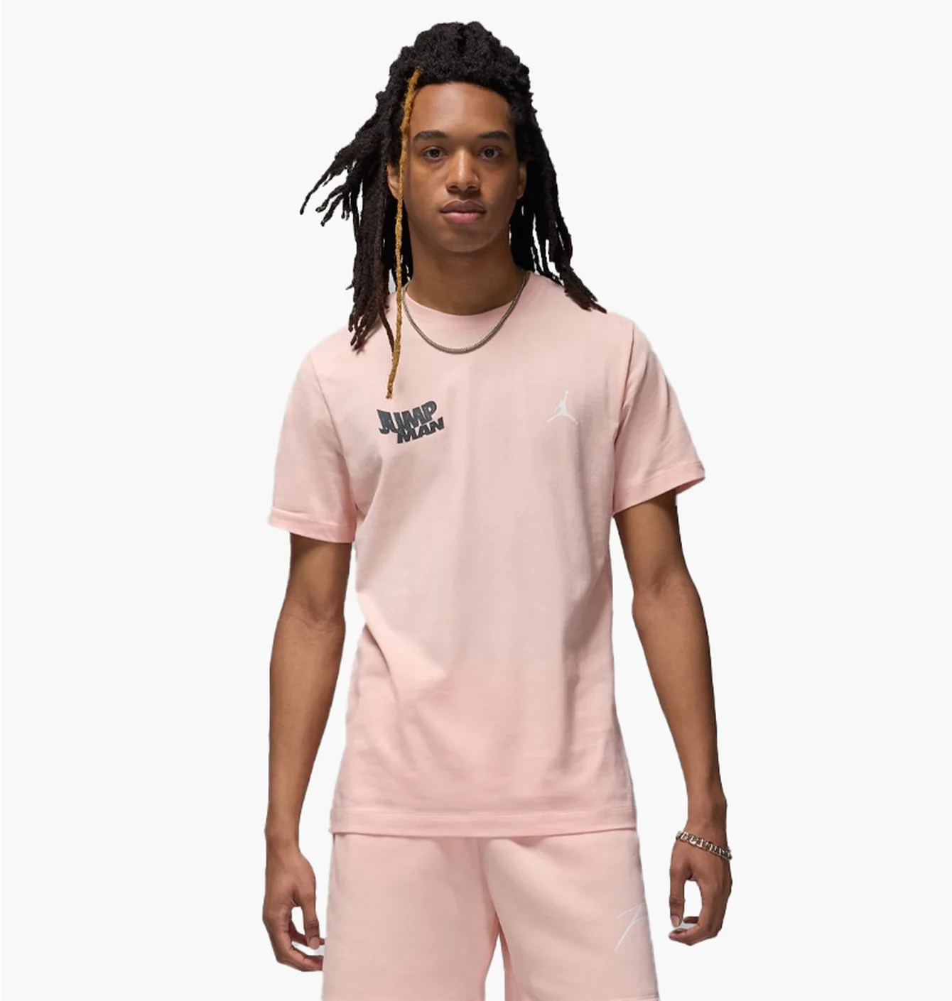 Футболка чоловіча Air Jordan Brand Ss Jm Stack Pink FN6029-622