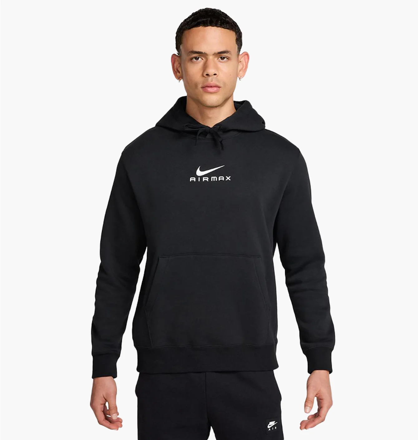 Худі чоловіче Nike Club Hdy Po Bb Amd Black HQ2969-010