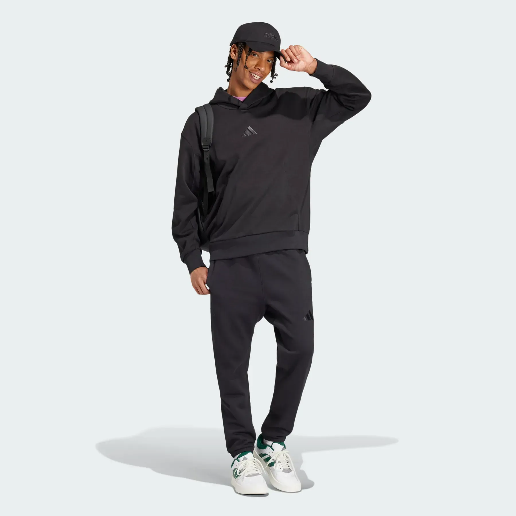 Спортивний костюм чоловічий Adidas All Szn Fleece Sportswear (IX1253_IX1246)