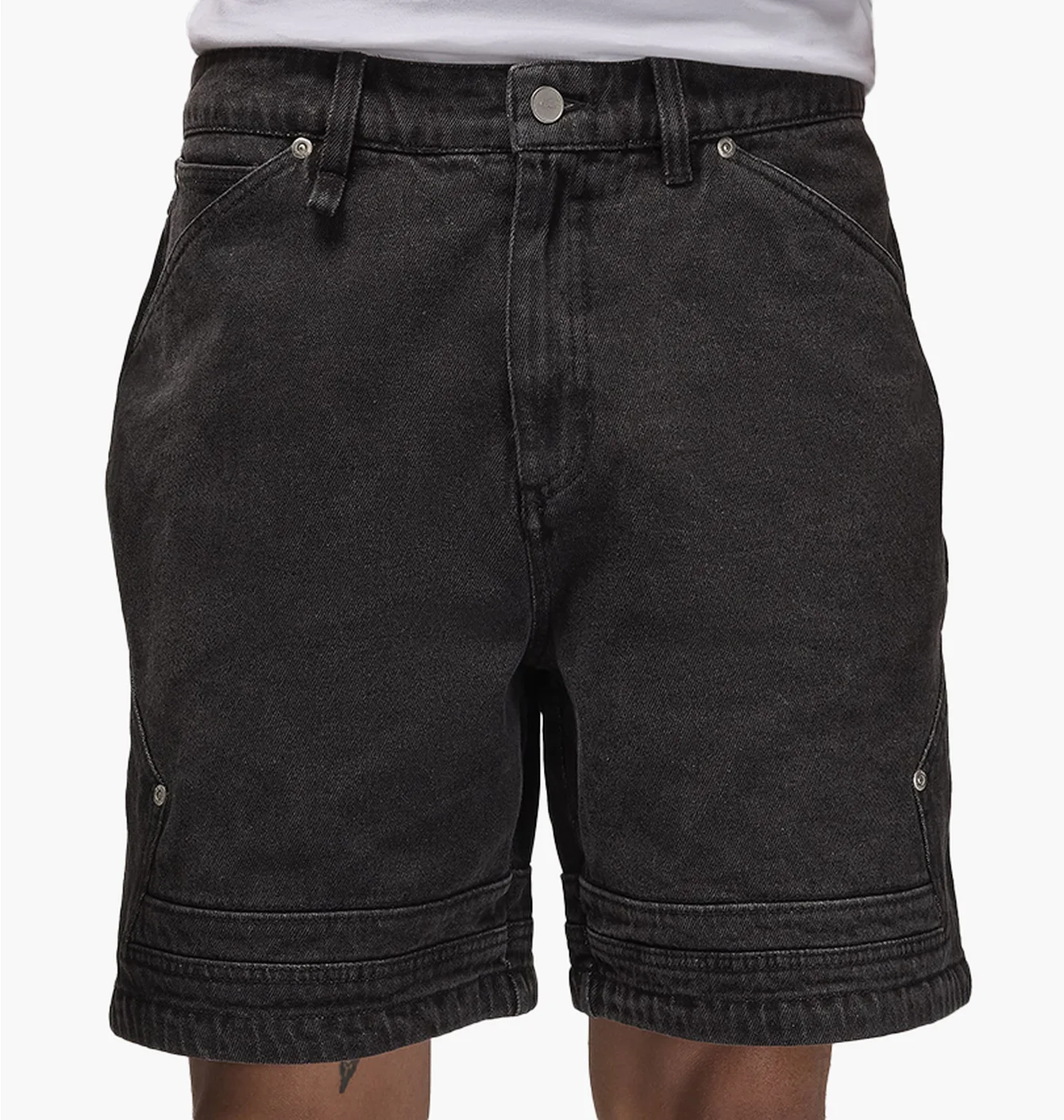 Jordan Denim Black Shorts