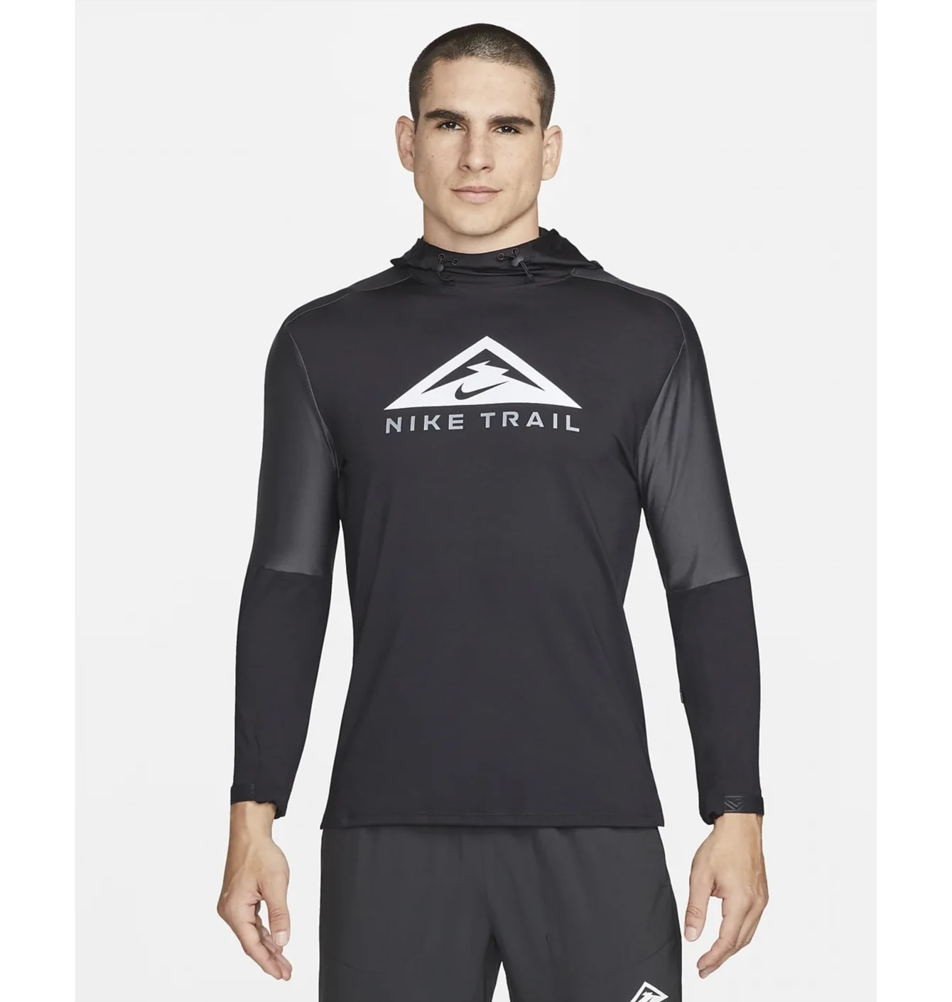 Худі чоловіче Nike Df Trail Hoodie Gx Black DM4743-010