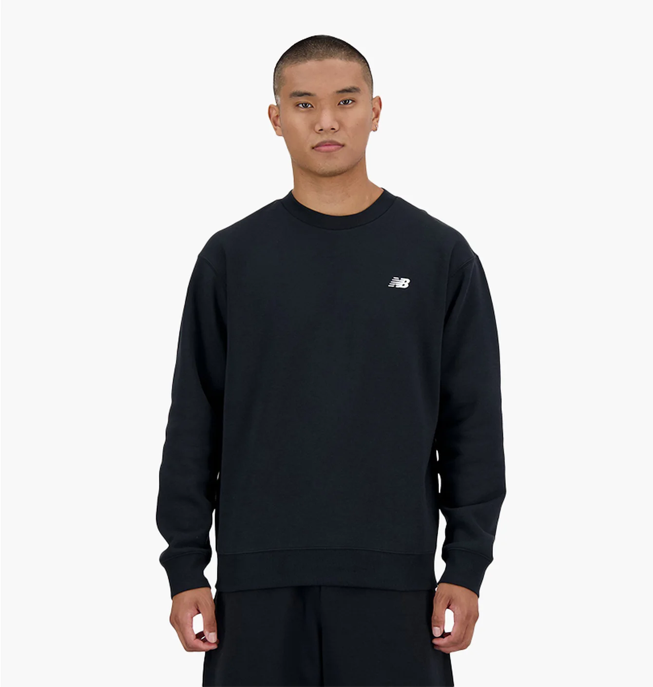 New Balance Sport Essentials Fleece Crew black