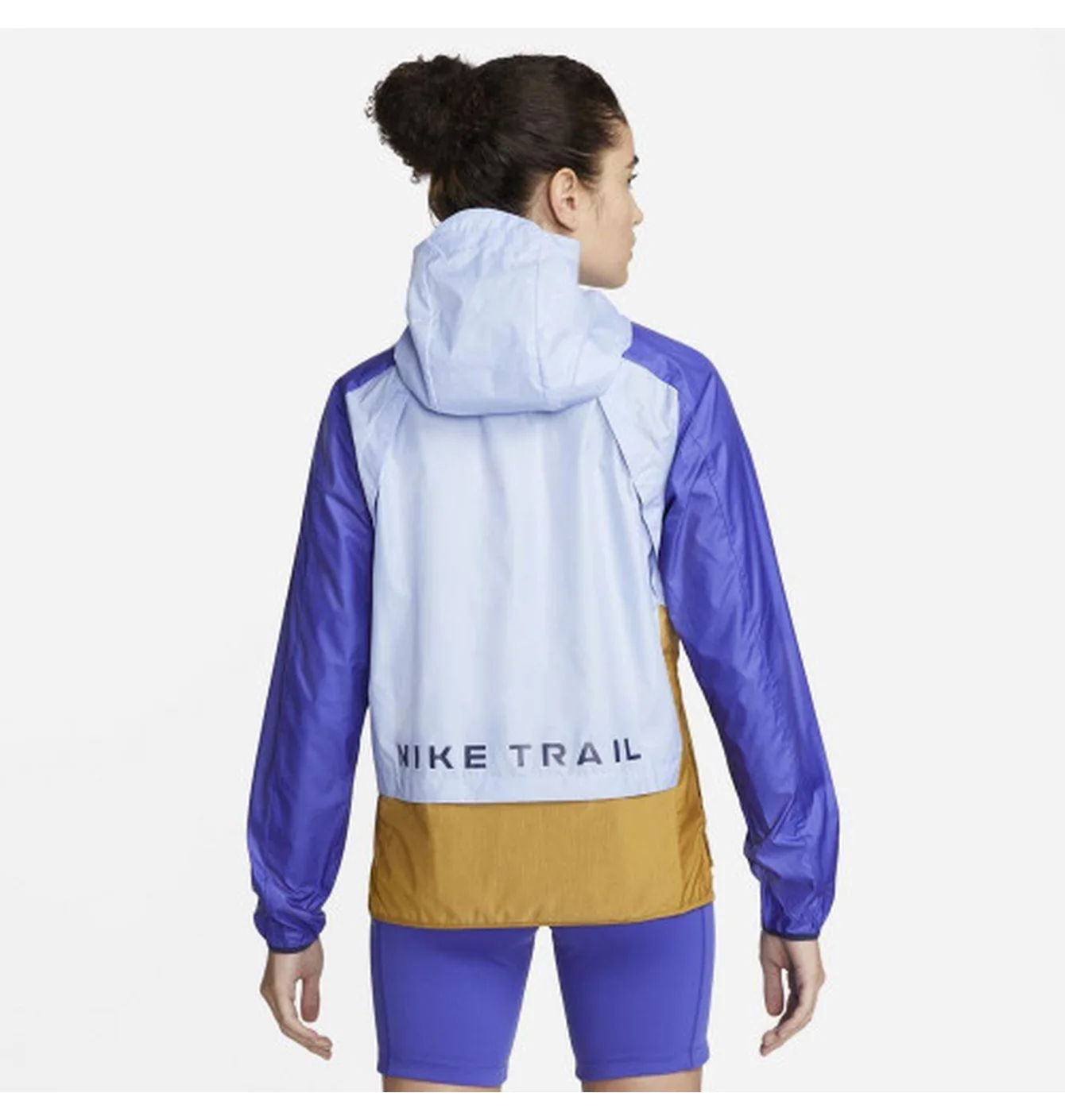 NIKE SHIELD TRAIL JACKET WHITE PURPLE