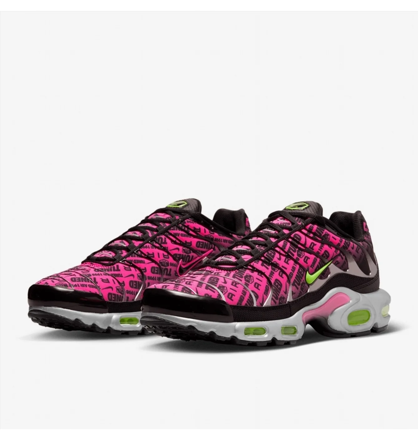 Nike Air Plus Mercurial XXV Hyper Pink and Volt