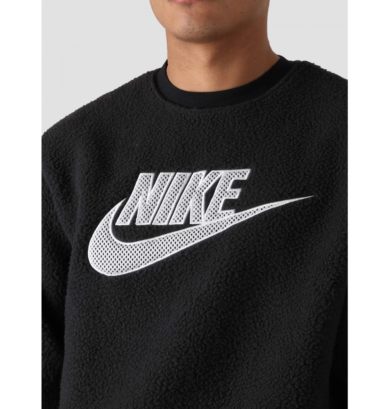 Світшот Nike Sportswear Sherpa Crew (чорний)
