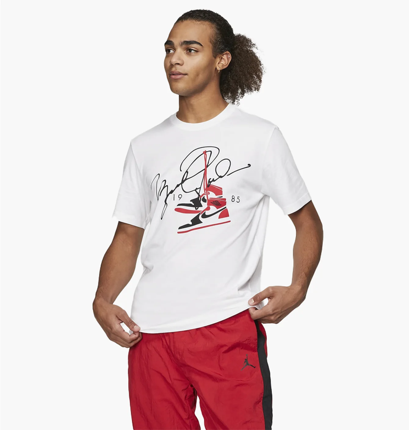 Air Jordan Aj85 T-Shirt White