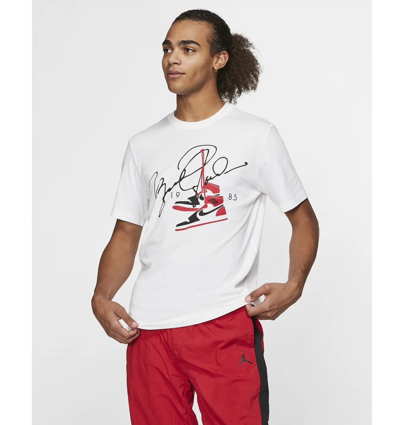 Air Jordan Aj85 T-Shirt White