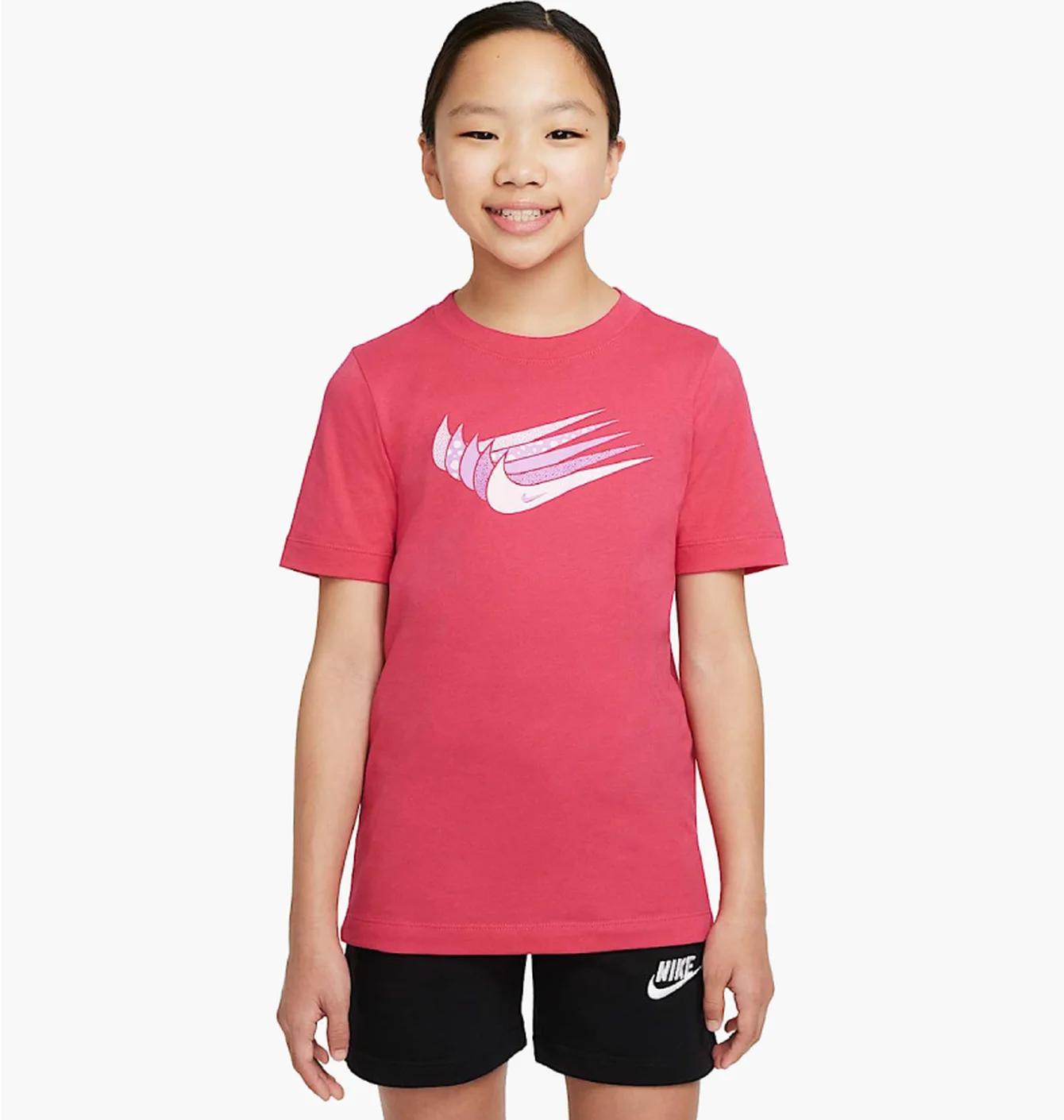 Футболка дитяча Nike Sportswear Tee Core Brandmark Pink DO1824-666