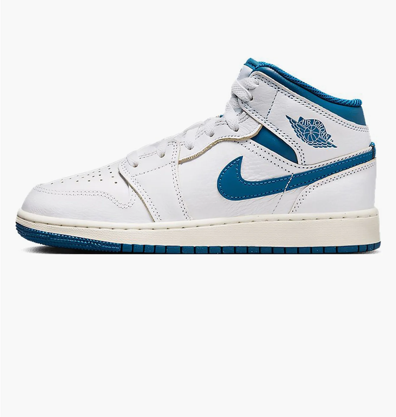 Кросівки дитячі Air Jordan 1 Mid Se Gs White FN7432-141