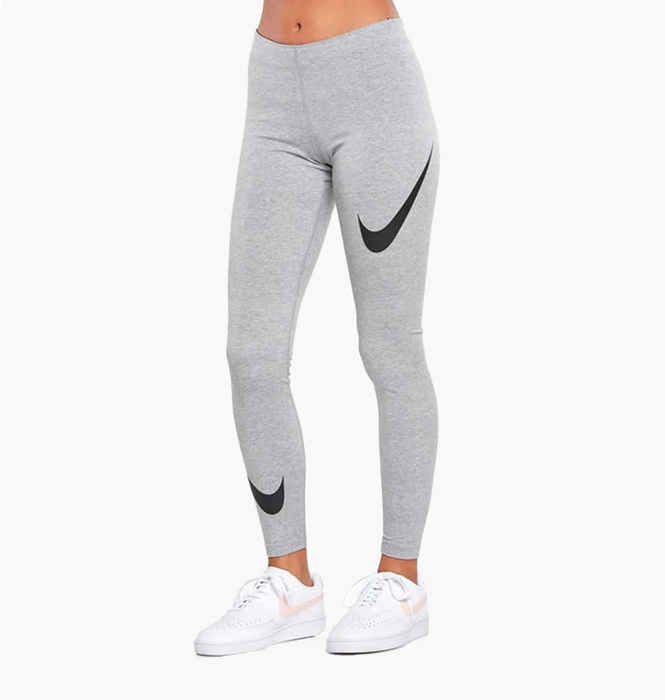 Легінси жіночі Nike Leg-A-See Swoosh Grey DB3896-063
