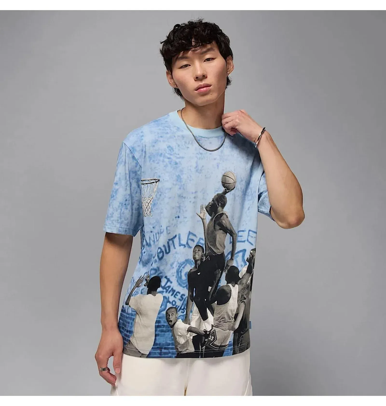 Футболка чоловіча Jordan 85 Gx Ss Crew Blue (HJ2362-427)