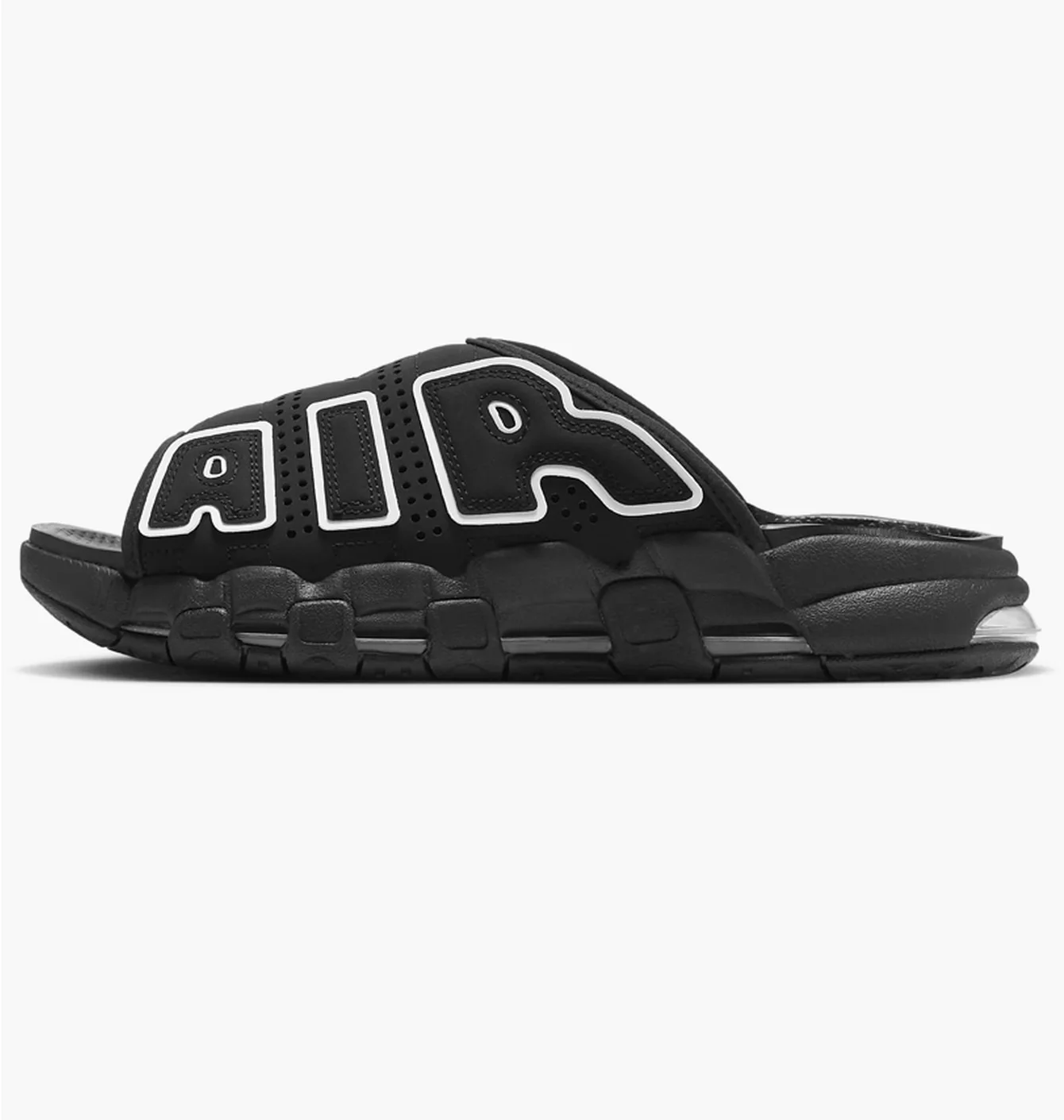 Тапочки Nike Air More Uptempo Black