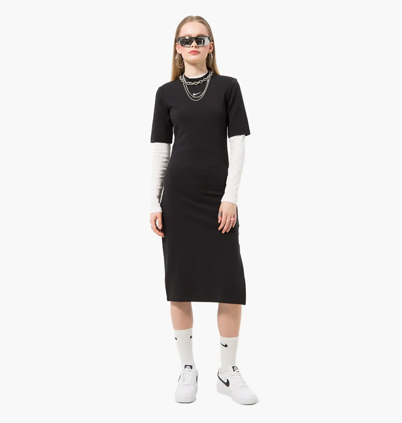 W NSW ESSNTL MIDI DRESS